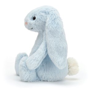 Bashful Blue Bunny Rattle