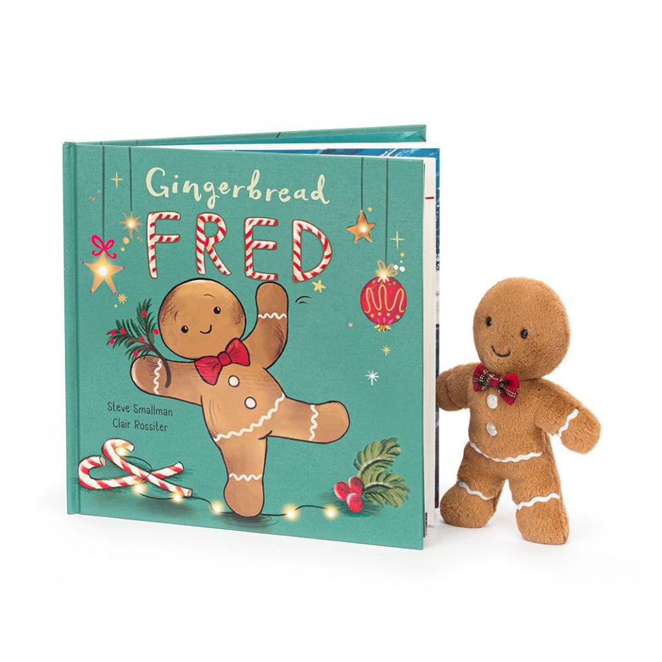 Gingerbread Fred Book and Jolly Gingerbread Fred Original